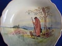 Royal Doulton 'Cotswold Shepherd' Series Leeds Dish D5561 c1935 #1