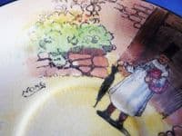 Royal Doulton 'Gaffers' Cup and Saucer D4210 - Signed Noke c1930 #1