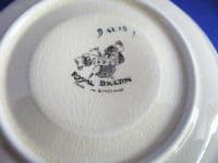 Royal Doulton 'Gaffers' Cup and Saucer D4210 - Signed Noke c1930 #1