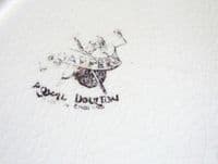 Royal Doulton 'Gaffers' Rack Plate Signed 'Noke' c1929