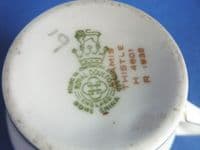 Royal Doulton 'Glamis Thistle' Coffee Cup and Saucer by Percy Curnock c1951 #2