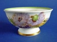 Royal Doulton 'Glamis Thistle' Small Sugar Bowl by Percy Curnock c1950 (Sold)