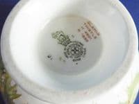 Royal Doulton 'Glamis Thistle' Small Sugar Bowl by Percy Curnock c1950 (Sold)