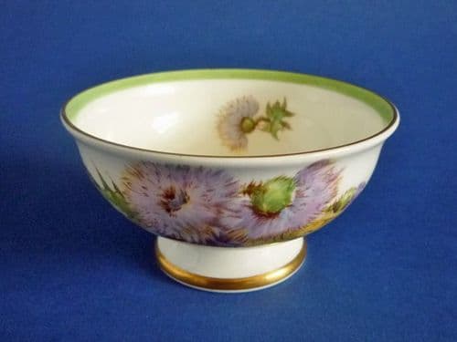 Royal Doulton 'Glamis Thistle' Small Sugar Bowl by Percy Curnock c1950 (Sold)