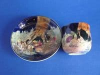 Royal Doulton 'Gnomes B' or 'Munchkins' Harlech Cup and Saucer D4697 c1930 (Sold)