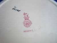Royal Doulton 'Pansies' Series Large Octagon Bowl D4049 c1933 #2