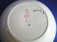 Royal Doulton 'Pansies' Series Small Octagon Bowl D4049 c1930