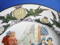 Royal Doulton Series Ware 'Robert Burns - Green Grow the Rashes O' Plate  D3368 c1923