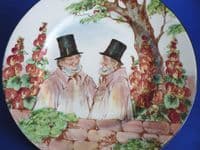 Royal Doulton 'Zunday Zmocks' Large Rack Plate D5680 c1937 #1