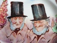 Royal Doulton 'Zunday Zmocks' Small Rack Plate D5680 c1936
