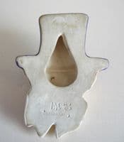 Royal Dux 'Girl with Top Hat' Wall Mask c1930 (Sold)