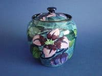 Royal Stanley Jacobean Ware 'Clematis' Humidor c1920 (Sold)