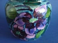 Royal Stanley Jacobean Ware 'Clematis' Humidor c1920 (Sold)