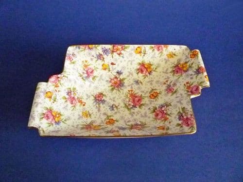 Royal Winton 'Eleanor' Chintz Art Deco Dish c1945