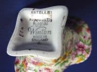 Royal Winton 'Estelle' Chintz Posy Basket c1952