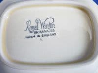 Royal Winton Hand Painted 'Anemone' Dish by Z. Kas c1945