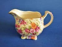Royal Winton 'Mayfair' Chintz Athena Cream Jug c1951