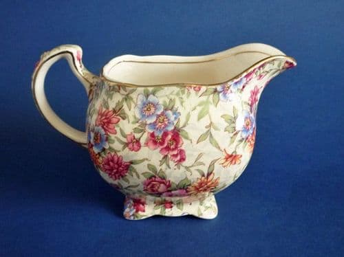Royal Winton 'Mayfair' Chintz Athena Cream Jug c1951
