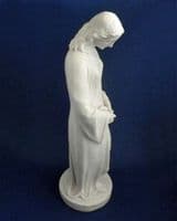 Royal Worcester Parian Figure ''Il Penseroso' c1865 (Sold)