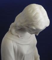 Royal Worcester Parian Figure ''Il Penseroso' c1865 (Sold)