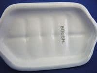 Scottish Bough Pottery Hand Painted 'Blueberry' Toast Rack c1930