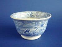 Scottish Pottery, Bell's of Glasgow 'Ornithology' Porridge Bowl c1871 (Sold)