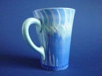 Shelley Blue Harmony Ware Cocoa Mug c1930 (Sold)