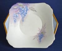 Shelley Eve 'Wisteria' Pattern 12421 Cake Plate c1935 (Sold)
