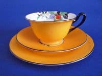 Shelley 'Fruit and Leaf' Pattern 11441 Milton Trio c1925