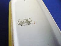 Shelley Orange Harmony Drip Ware 5-Bar Toast Rack c1935
