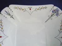 Shelley Queen Anne 'Blue Iris' Cake Plate c1928 (Sold)