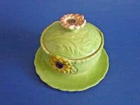 Shorter and Son 'Dahlia' Butter Dish c1939