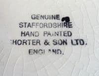 Shorter and Son 'Dahlia' Butter Dish c1939