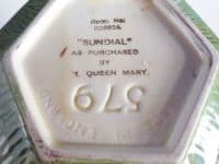 Small Beswick 'Sundial' Teapot c1937