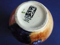 Small H & K Tunstall 'Autumn' Jug by R. Grocott c1939