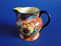 Small H & K Tunstall 'Viola' Art Deco Jug by R. Grocott c1935