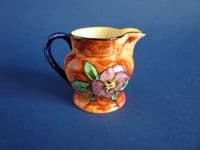 Small H & K Tunstall 'Viola' Art Deco Jug by R. Grocott c1935