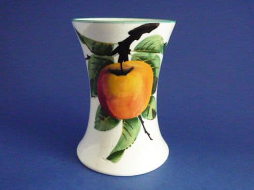 Small Wemyss Ware 'Apples' Beaker Vase c1910