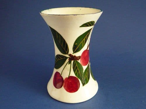 Small Wemyss Ware 'Cherries' Beaker Vase c1910