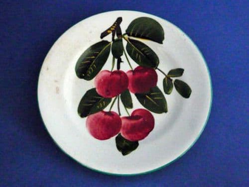Small Wemyss Ware 'Cherries' Plate c1910