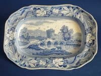 Spode 'Bridge of Lucano' Small Platter c1820 (Sold)
