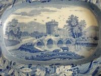 Spode 'Bridge of Lucano' Small Platter c1820 (Sold)
