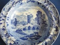 Spode 'Bridge of Lucano' Soup Plate c1820 (Sold)