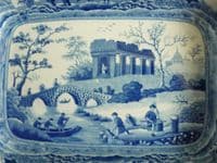 Spode 'Citadel nr Corinth' Caramanian Dish c1820 (Sold)