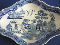 Spode 'Willow' Pattern Serving Dish c1820