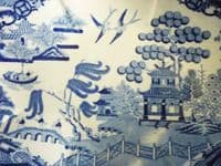 Spode 'Willow' Pattern Serving Dish c1820