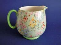 Stunning Large Shelley Pottery 'Melody' Chintz Jug c1935 (Sold)