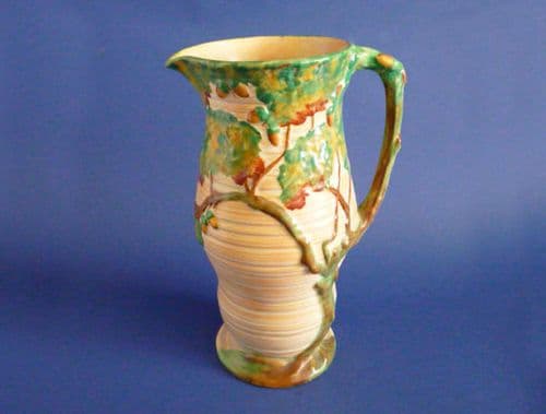 Superb Carlton Ware Art Deco 'Day Oak' Jug or Pitcher c1933