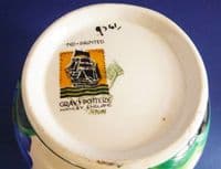 Superb Gray's Pottery Art Deco Floral Jug c1930 (Sold)