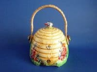 Superb Grimwades Royal Winton Beehive Biscuit Barrel c1939 (Sold)